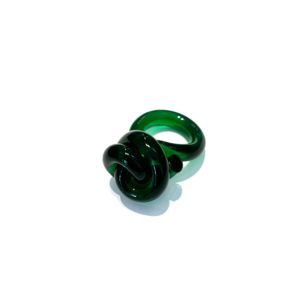 'Knot Ring' Assorted Colours, size 6.5-7