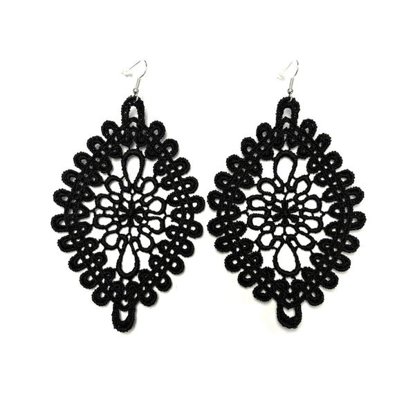 'Persian Rug Dangles' Black