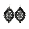 'Persian Rug Dangles' Black