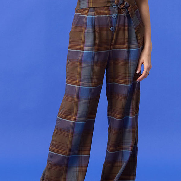 'Brooke Pants' Plaid