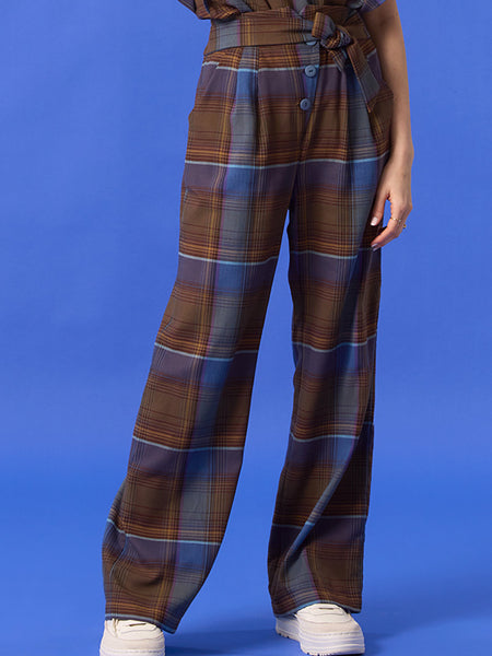 'Brooke Pants' Plaid