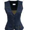 'Janot Vest' Indigo