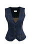 'Janot Vest' Indigo