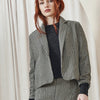 'Stevie Blazer' Grey Check