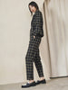 'Heuston Pant' Grey Check