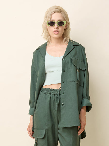 'Iryna Jacket' Eden Green