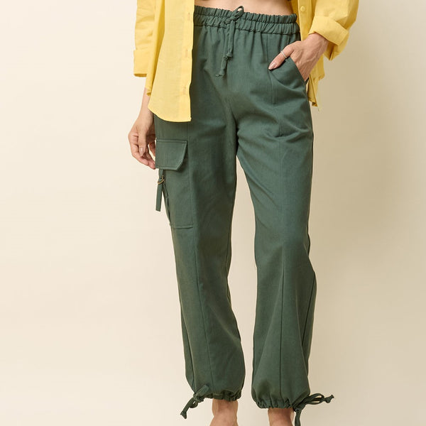 'Sumini Pant' Eden Green