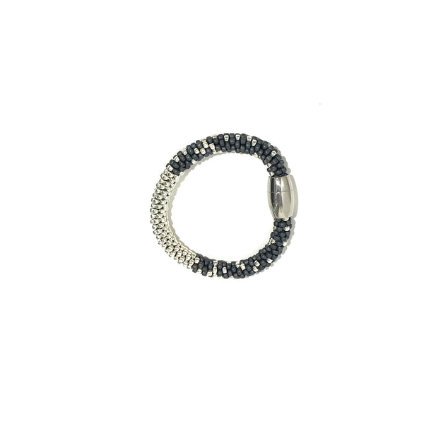 'Stardust Bracelet' Grey/Sterling Silver